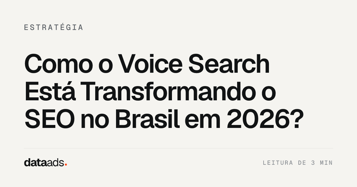 Como o Voice Search Está Transformando o SEO no Brasil em 2026?
